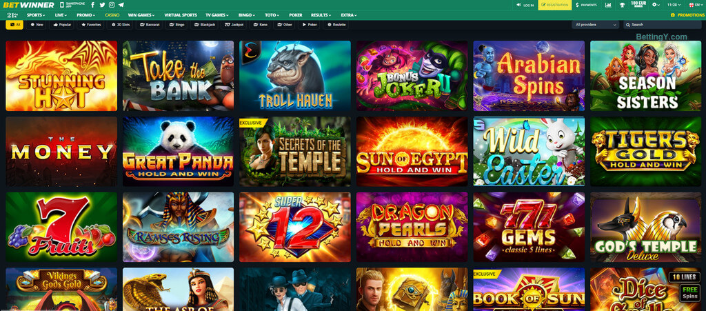 Descubra o Mundo do Betwinner Casino e suas Atrações Imperdíveis